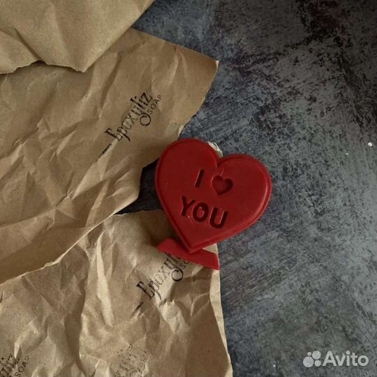 Свеча Валентинка пчелиный воск