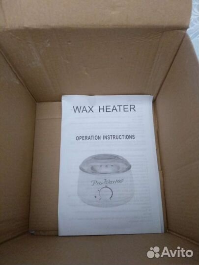 Воскоплав для депиляции. Воск, шпатель деревянный