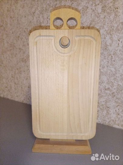 Набор разделочных досок на подставке, дерево