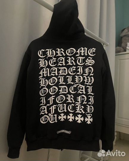 Chrome hearts zip hoodie