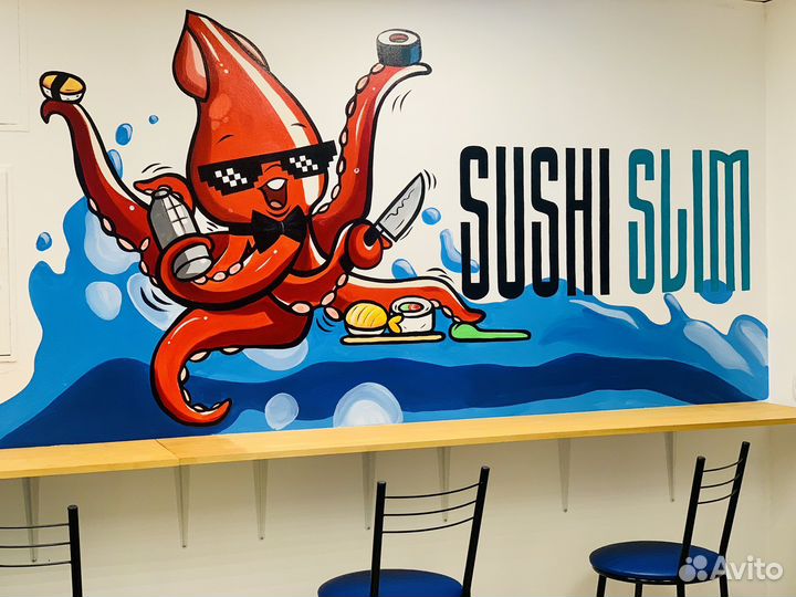 Художник, роспись стен, картины на заказ