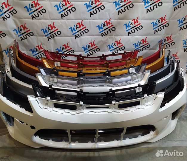 Бампер передний Kia Rio 4 2017, 2018, 2019, 2020