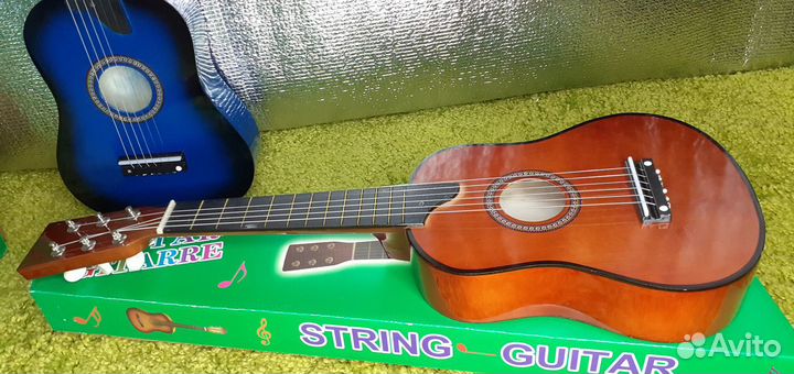 Гитара детская Укулеле 6-струнная Сталь классика