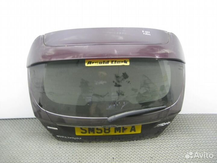 Крышка (дверь) багажника Ford Fiesta 6 2009