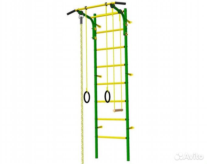 Детский спортивный комплекс дск Атлет 1 пристенный