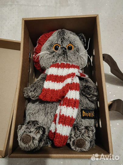 Мягкая игрушка кот Басик