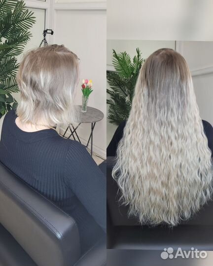 Наращивание волос/Загущение/Кератин/Модели