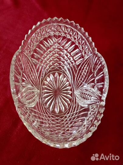 Салатник хрустальный