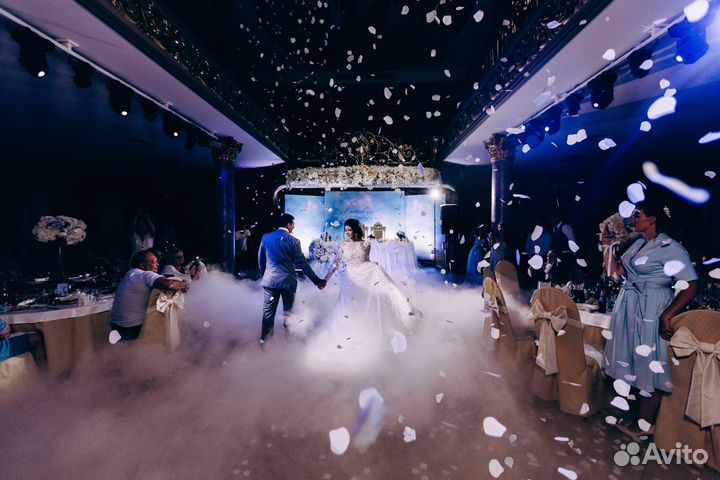 Тяжелый дым Конфетти Фонтаны