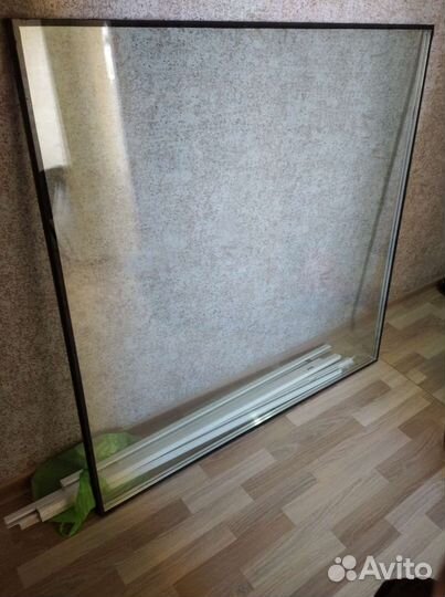 Окно алюминивое противопожарное