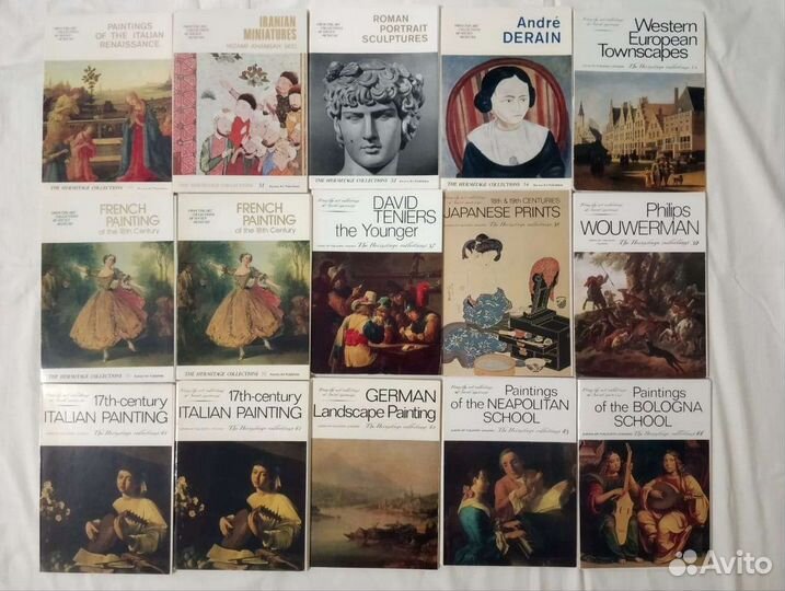 Альбомы с открытками репродукциями. Искусство