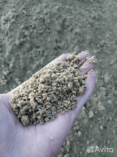 Песок карьерный в наличии