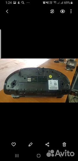 Панель приборов расширенная