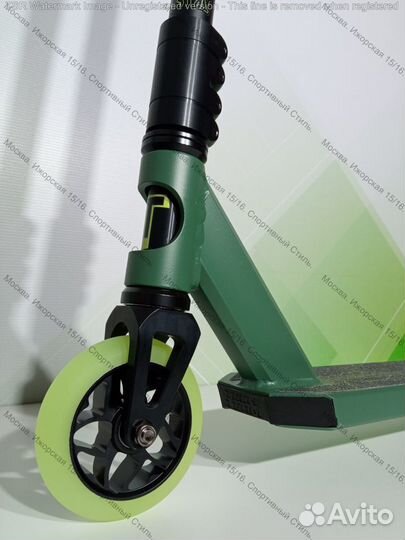 Трюковой самокат Tech Team TT duker 303 green NEW