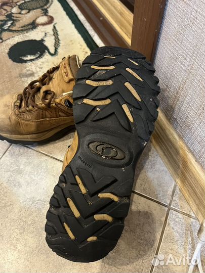 Ботинки Salomon нат кожа