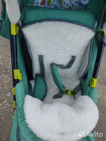 Детские санки коляска ника