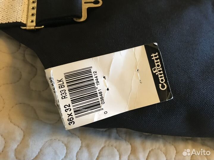 Зимний Полукомбинезон Carhartt r33blk 36х32рр