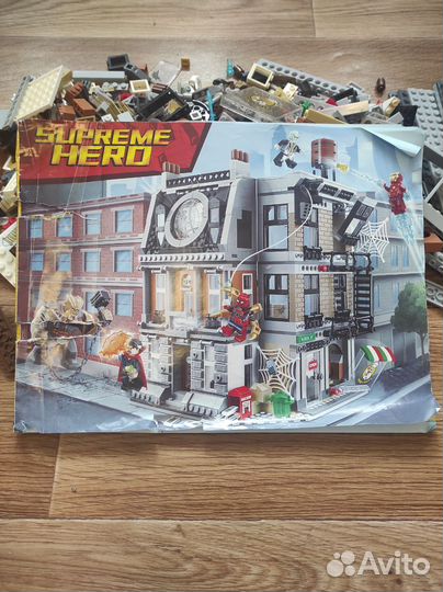 Игрушки Лего supreme hero
