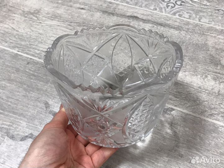 Хрустальные салатники СССР