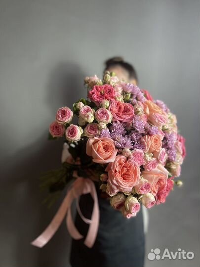 Букет роз с теплицы