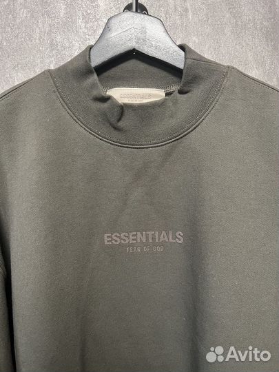 Кофта Fear Of God Essentials Relaxed Sweatshirt