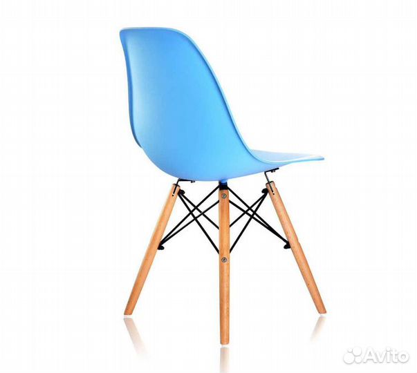 Новый стул Eames голубой