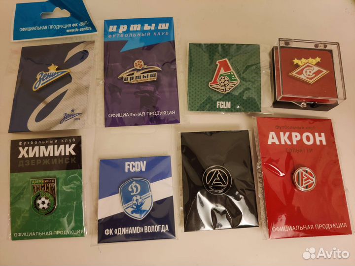 Значки футбольных клубов