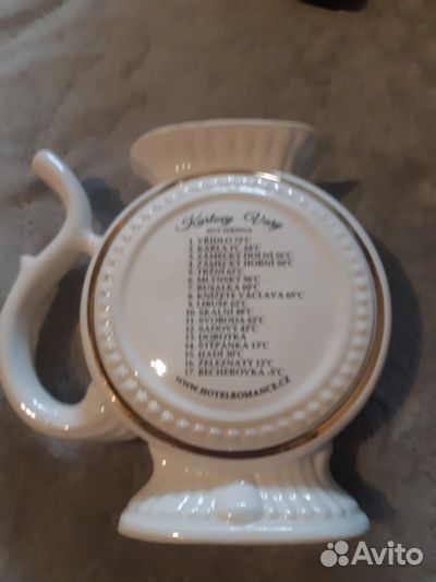 Редкая кружка бюветница Карловы Вары