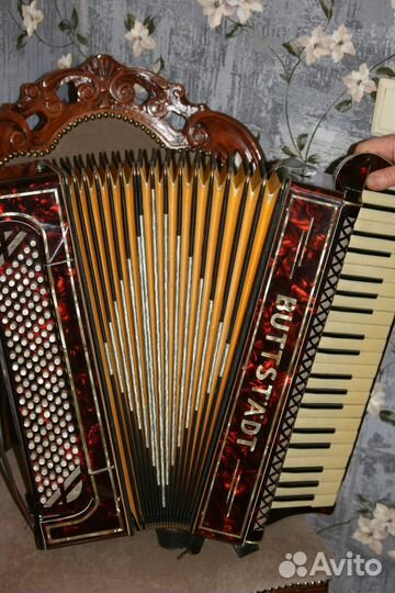 Аккордеон buttstadt германия, В кофре. 1925-35 гг