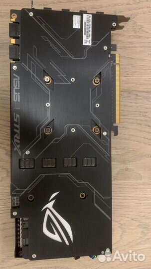 Видеокарта asus rog strix gtx 1080 8gb