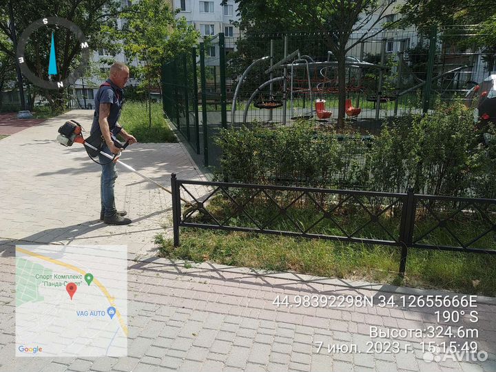 Косарь-разнорабочий
