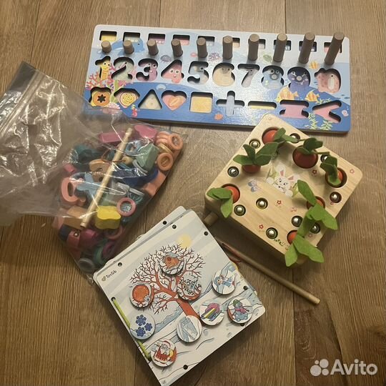 Развивающие игры для детей 3шт