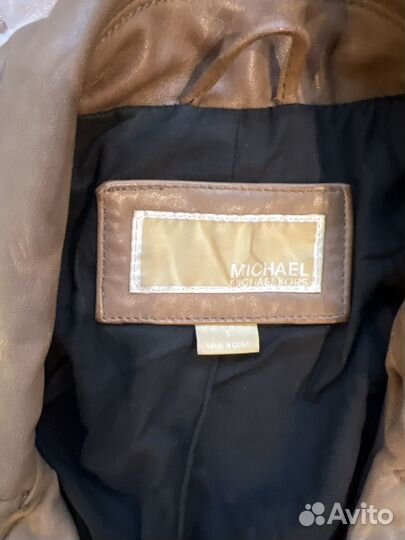 Куртка кожаная женская michael kors S