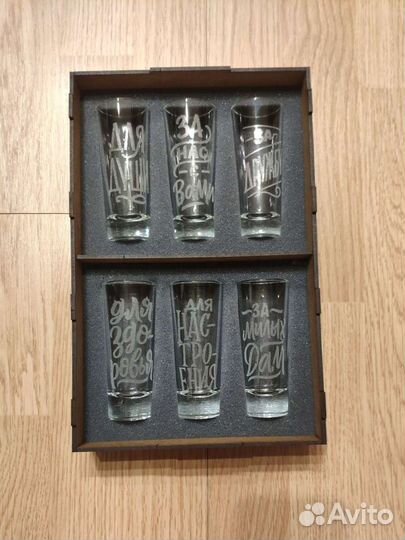 Набор стопок рюмок (6 шт)