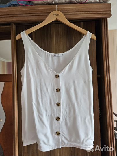 Топ льняной zarina зарина 46 р