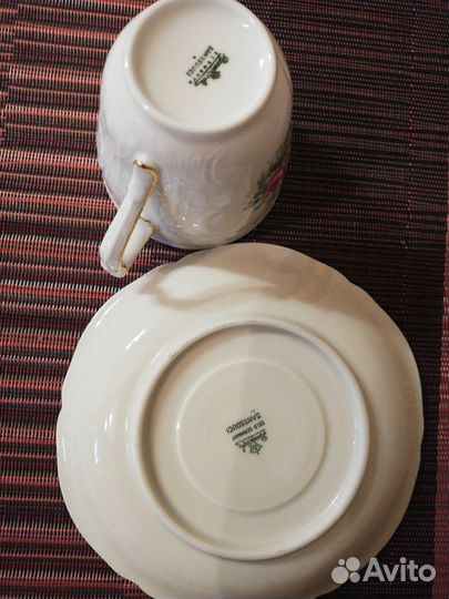 Кофейная чашка с блюдцем Розенталь