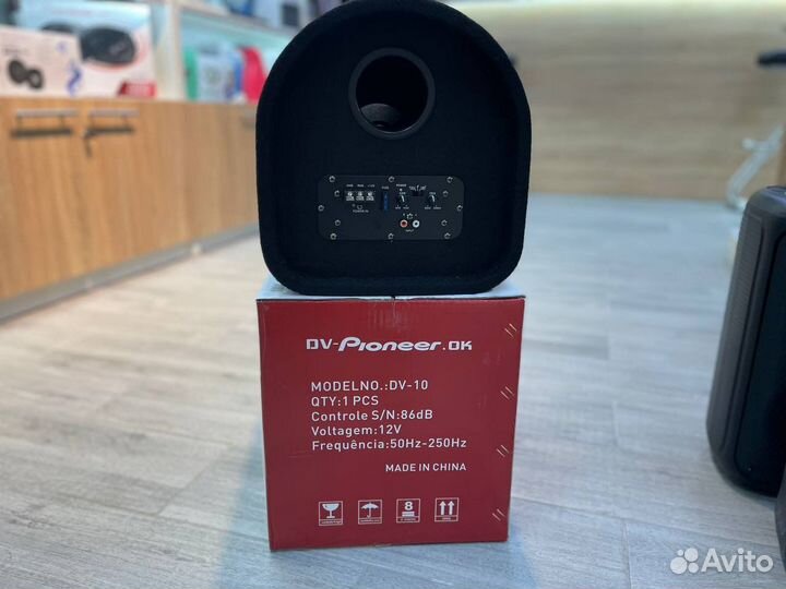 Автомобильный сабвуфер Pioneer 1600w 10 дюймов