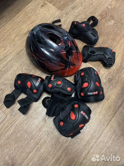 Детский шлем и защита велосипед/ролики