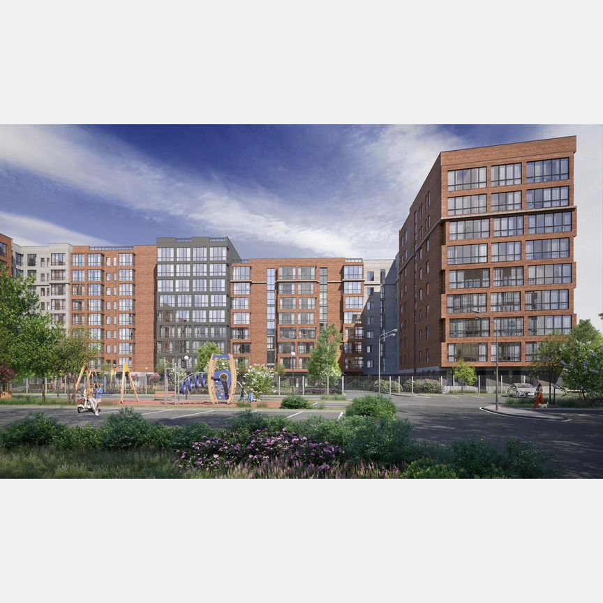 2-к. квартира, 51,5 м², 8/9 эт.