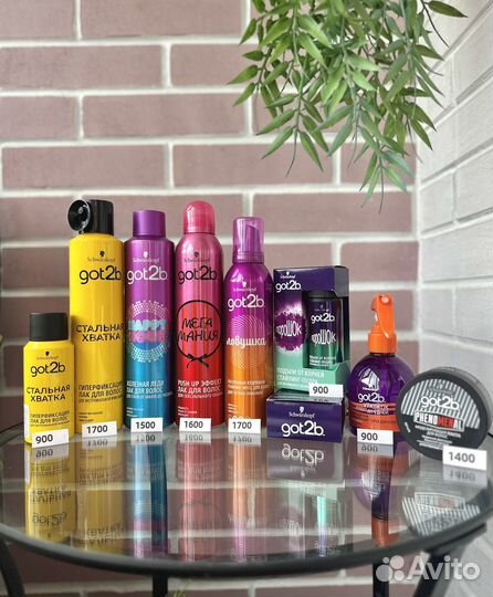 Got2b Schwarzkopt для волос, лаки, мусы, паста