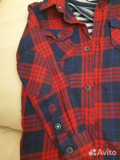 Продам рубашку на мальчика s. Oliver