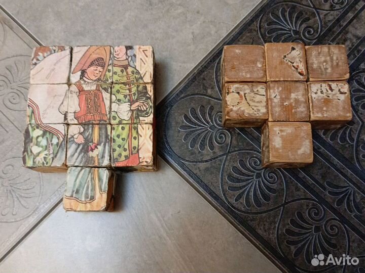 Кубики Азбука СССР