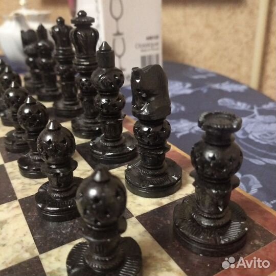 Шахматы ручной работы. Индия