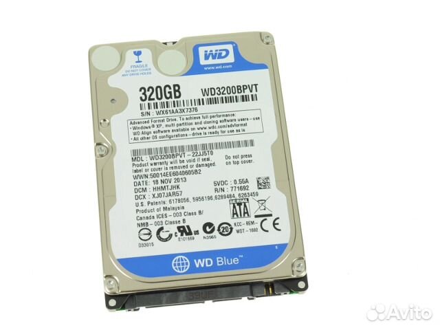 Жесткий диск для ноутбука и пк с гарантией