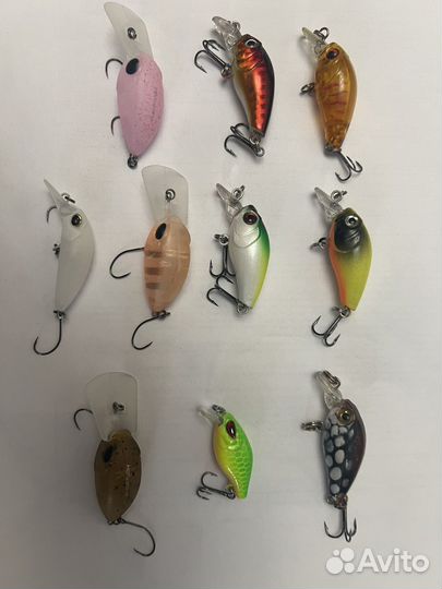 Воблеры бу для довли форели, головля