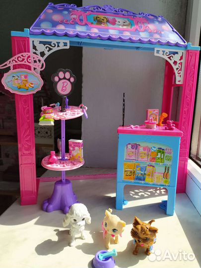 Игровой набор Barbie Зоомагазин+ набор Уборка