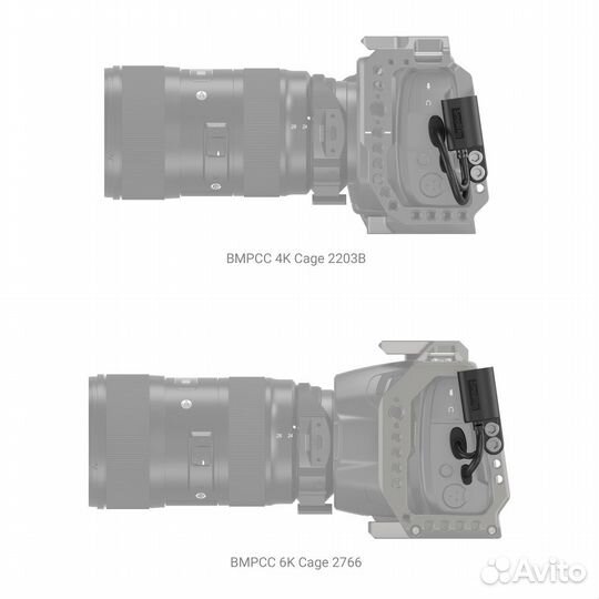 SmallRig 2960 Адаптер для Hdmi и Type-C на клетку