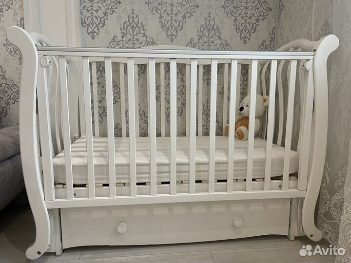 Детская кроватка можга красная звезда