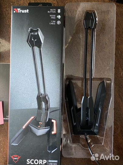 Новый игровой микрофон Trust GXT 210 Scorp USB