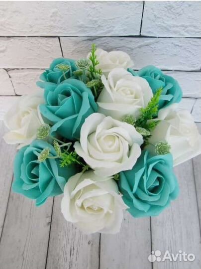 Цветы из мыла